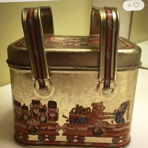 Vintage Bristol Ware Christmas Tin